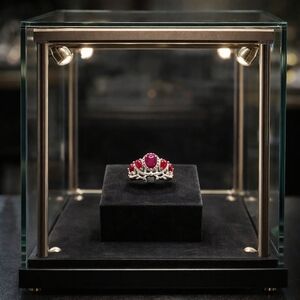 925 Sterling Silver Crown Wedding Band Engagement Ring Prom Jewelry